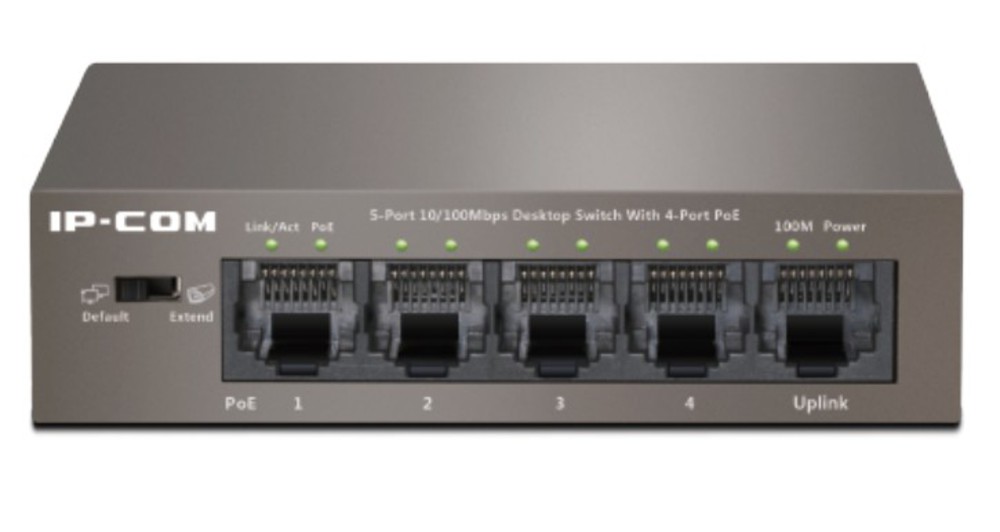 IP-COM F1105P-4-63W - Неуправляемый коммутатор PoE
