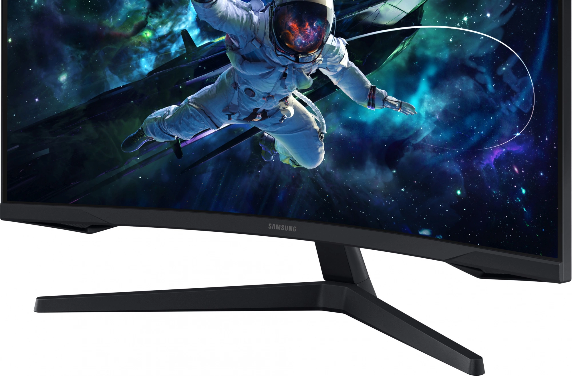 Монитор Samsung 32" Odyssey G5 S32CG550EI черный VA LED 1ms 16:9 HDMI матовая 300cd 178гр/178гр 2560x1440 165Hz FreeSync DP 2K USB 5.2кг