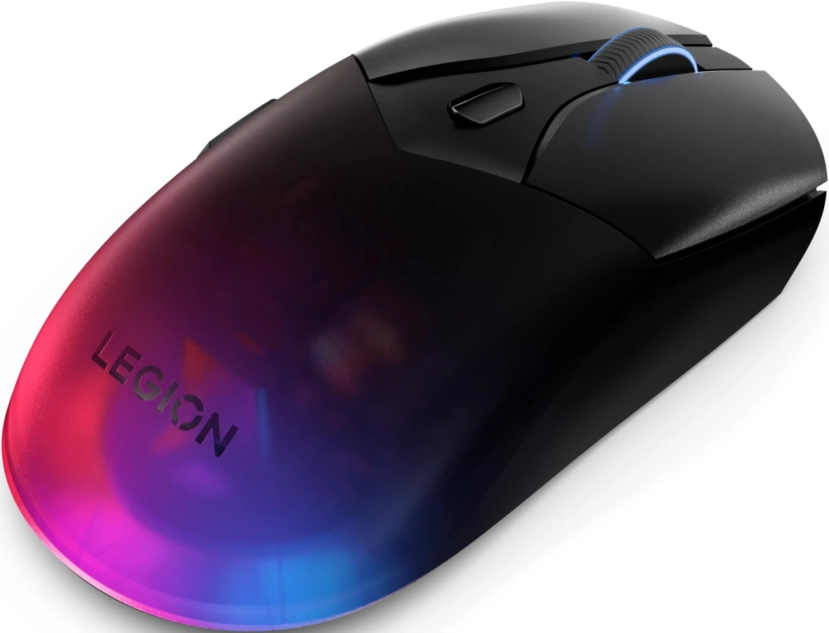 Мышь Lenovo Legion M410 Wireless RGB Gaming черный оптическая 16000dpi беспров. BT/Radio USB 5but (GY51P83012)