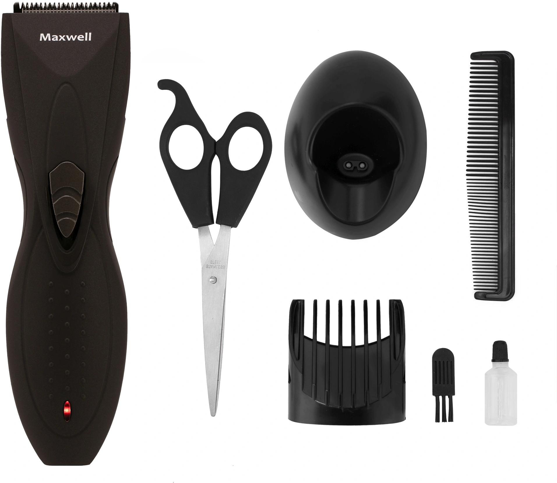 Машинка для стрижки Maxwell MW-2114 графитовый