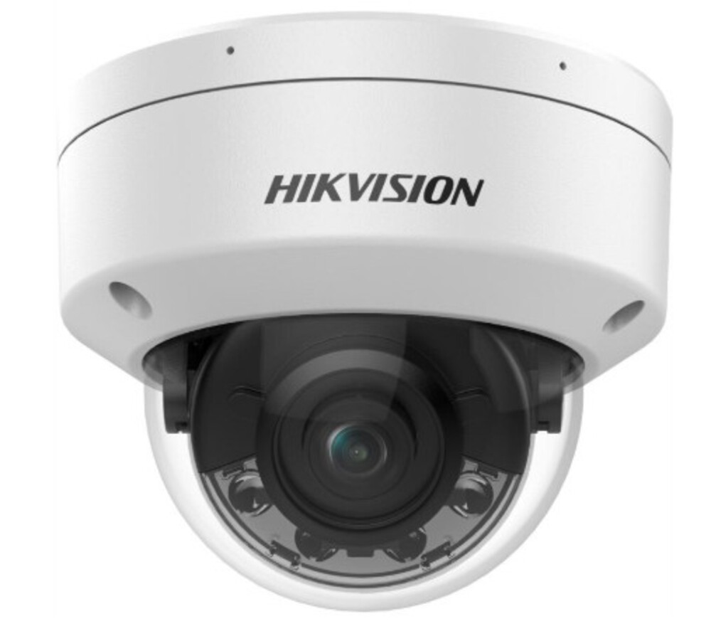 DS-2CD2187G2H-LISU(2.8mm) - 8Мп уличная купольная IP-камера с Smart гибридной EXIR/LED подсветкой до 30м  и технологией AcuSense