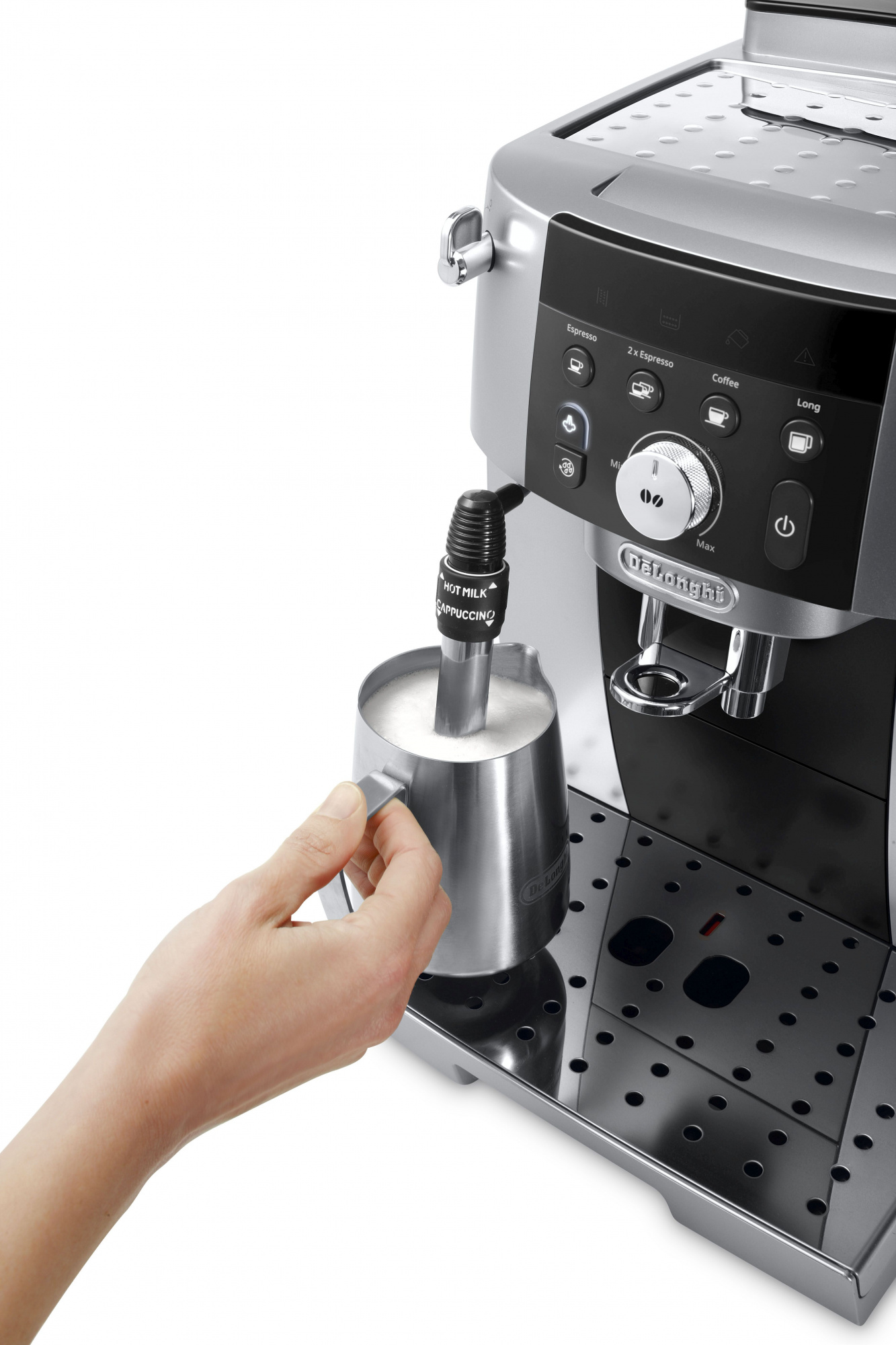 Кофемашина Delonghi Magnifica Smart ECAM250.23.SB 1450Вт черный/серебристый