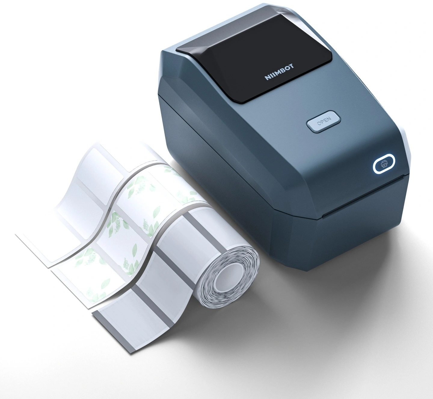 Термопринтер Niimbot K3 (1746806) 203dpi 180мм/с/USB/Wi-Fi/BT для печ.этик. синий