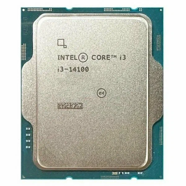 Процессор/ CPU LGA1700 Intel Core i3-14100 (Raptor Lake, 4C/8T, 3.4/4.7GHz, 5MB, 110W, UHD Graphics 730) OEM