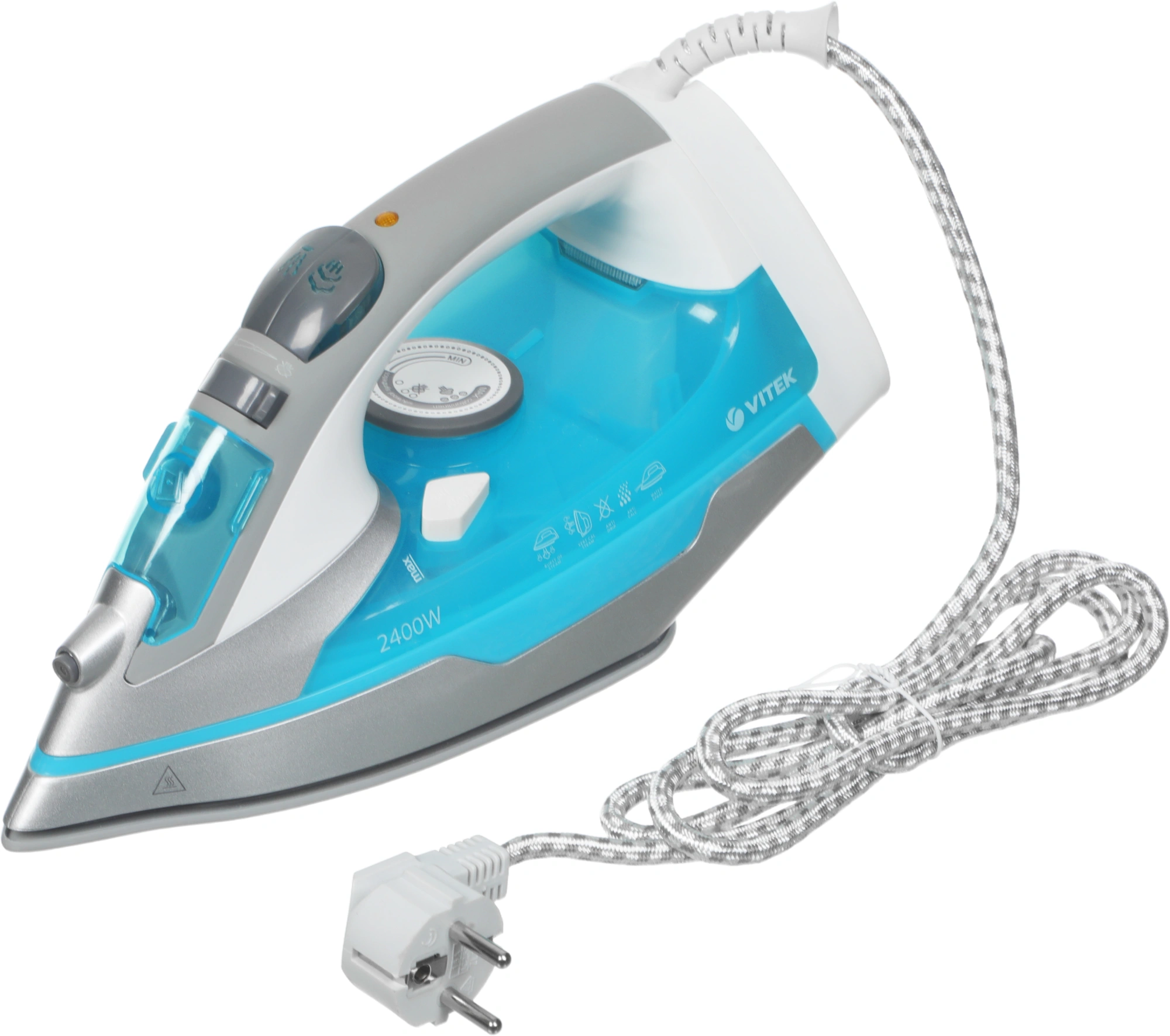 Утюг Vitek VT-1258 2400Вт белый