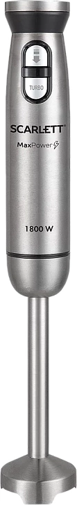 Блендер погружной Scarlett SC-HB42F88 1800Вт стальной/черный
