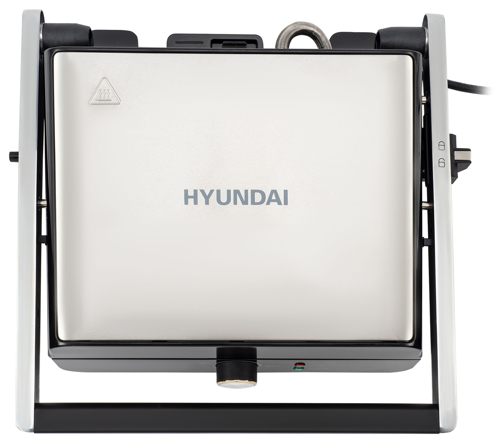 Электрогриль Hyundai HYG-1043 1800Вт черный/черный