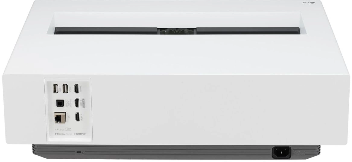 Проектор LG CineBeam HU715QW  DLP 2500Lm LS (3840x2160) 3000000:1 ресурс лампы:20000часов 2xUSB typeA 3xHDMI 11.1кг