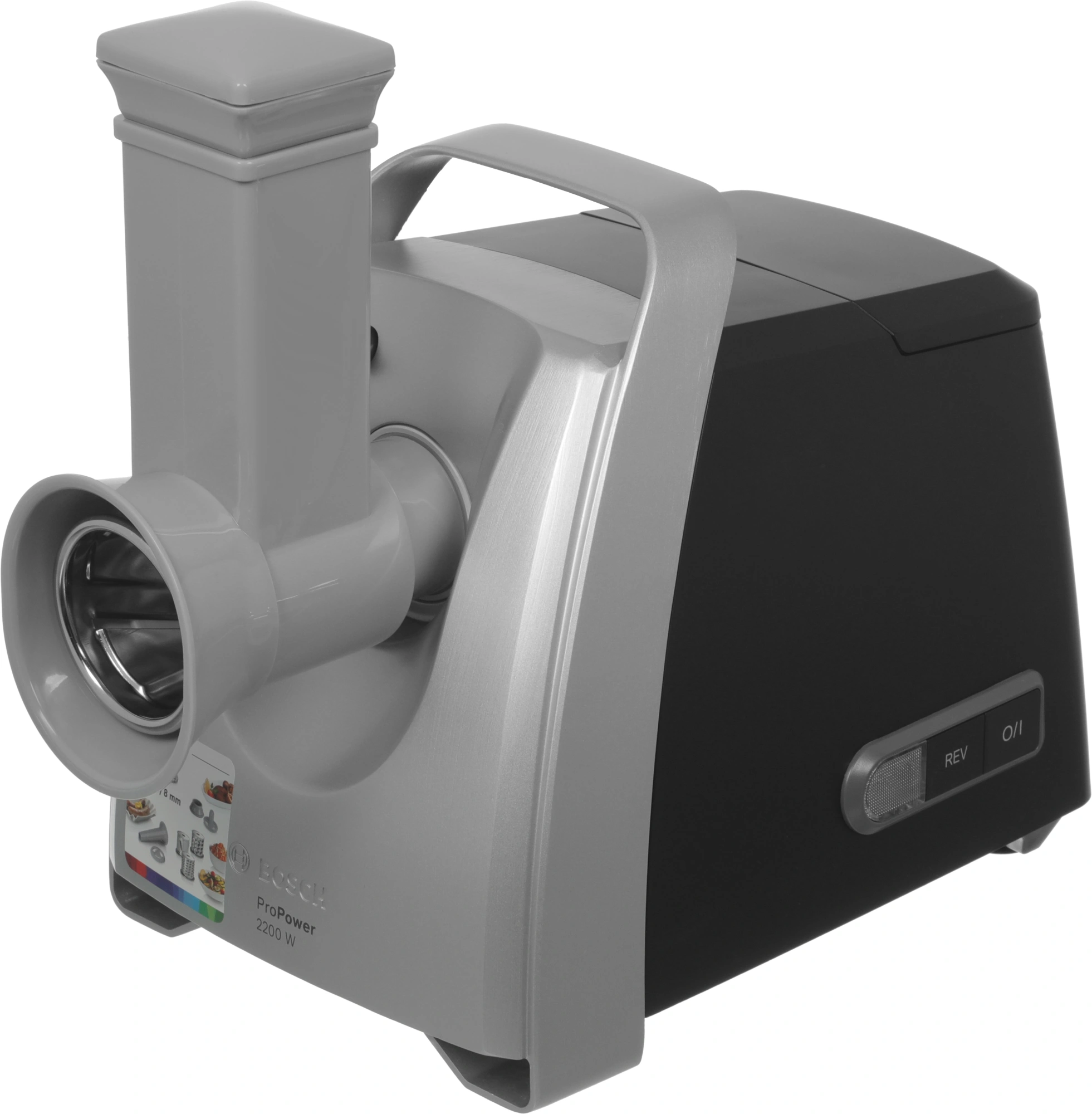 Мясорубка Bosch MFW68640 2200Вт серебристый/черный
