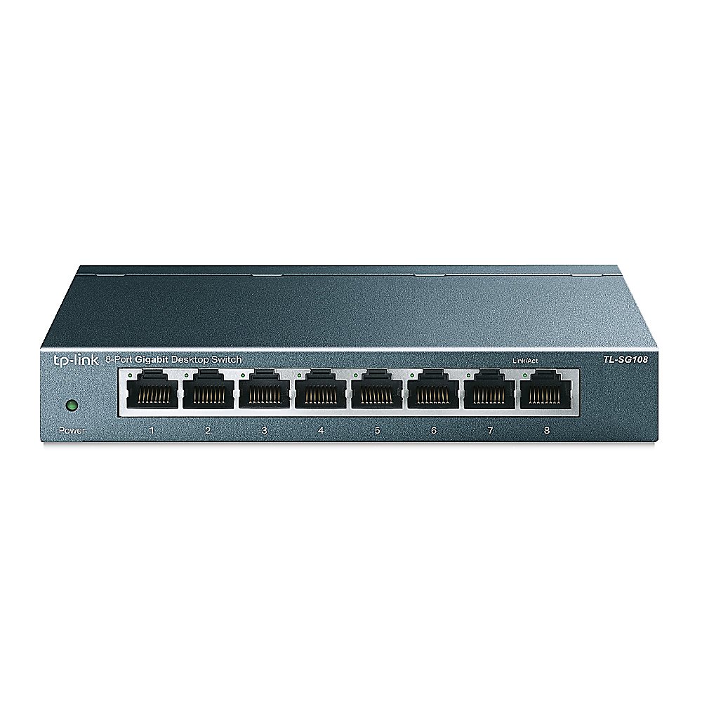 TP-Link TL-SG108 Неуправляемый настольный коммутатор 8x10/100/1000BASE-T