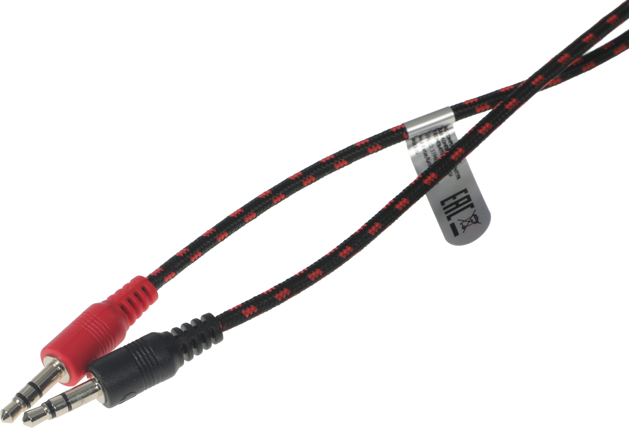Наушники с микрофоном Оклик HS-L320G Phoenix черный/красный 1.9м мониторные оголовье (359482)