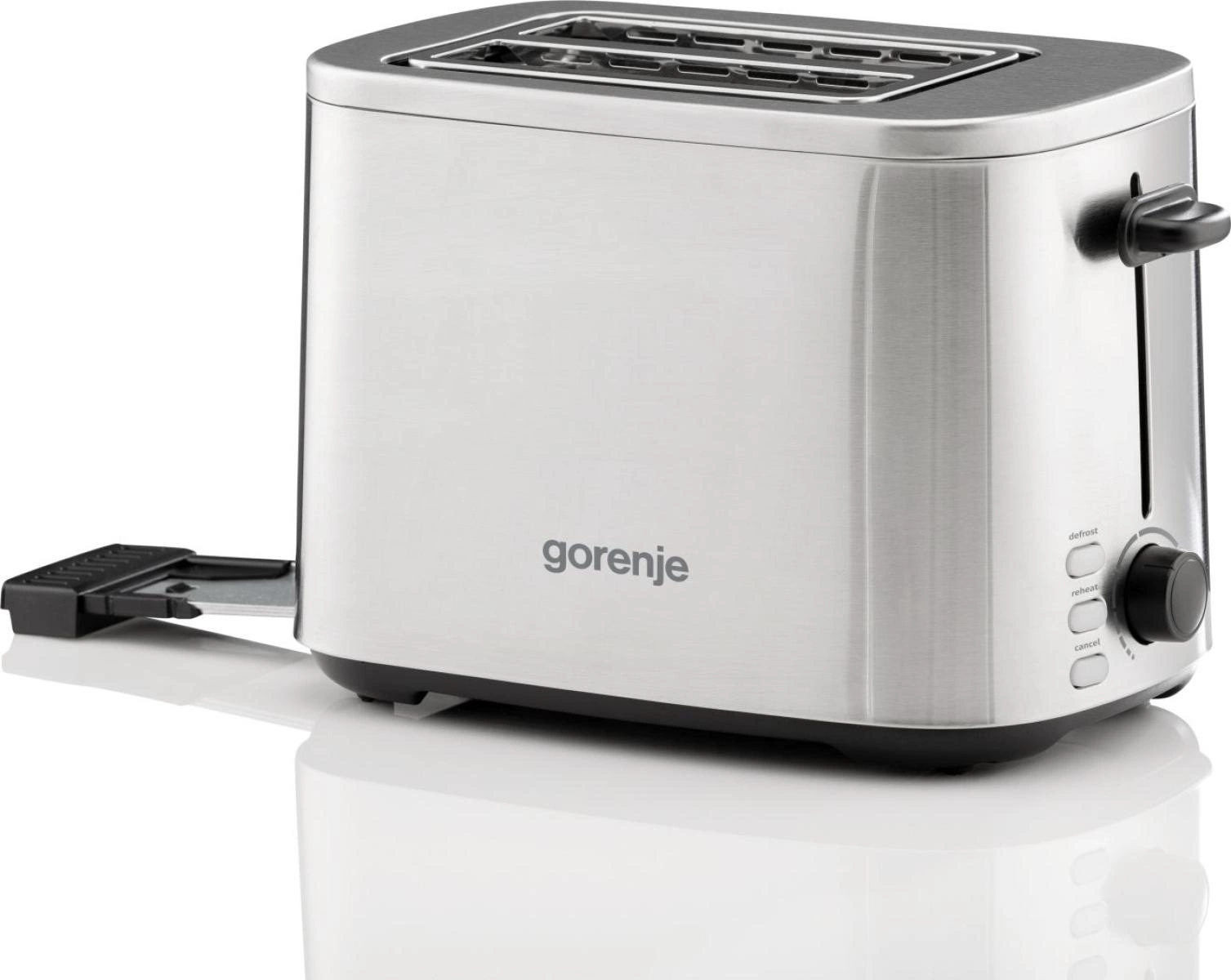 Тостер Gorenje T800DS 850Вт нержавеющая сталь