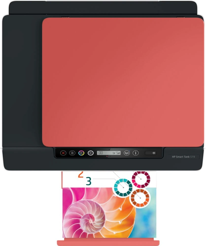 МФУ струйный HP Smart Tank 519 AiO (3YW73A) A4 WiFi черный