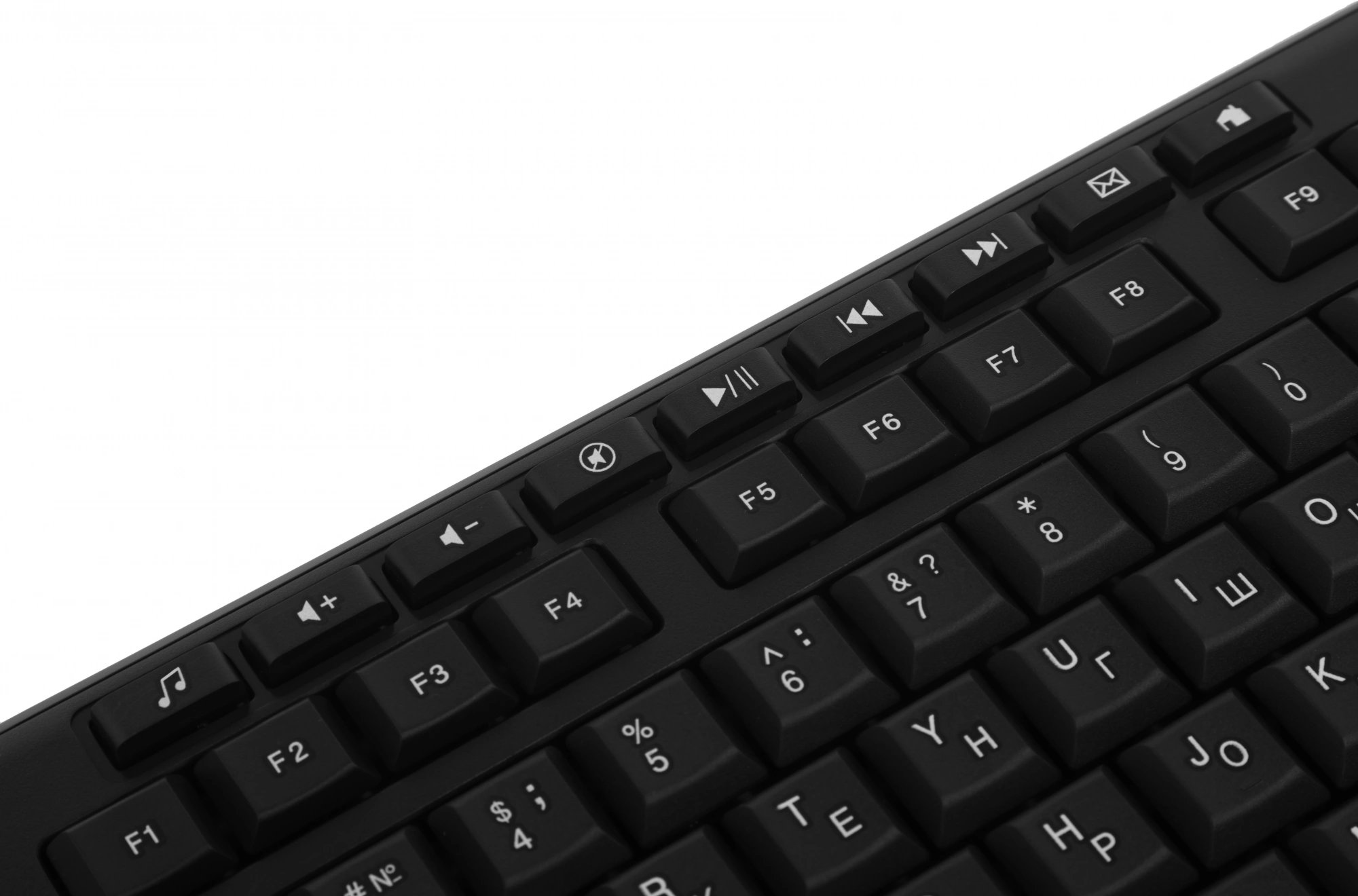 Клавиатура Оклик 305M черный USB Multimedia (1659987)