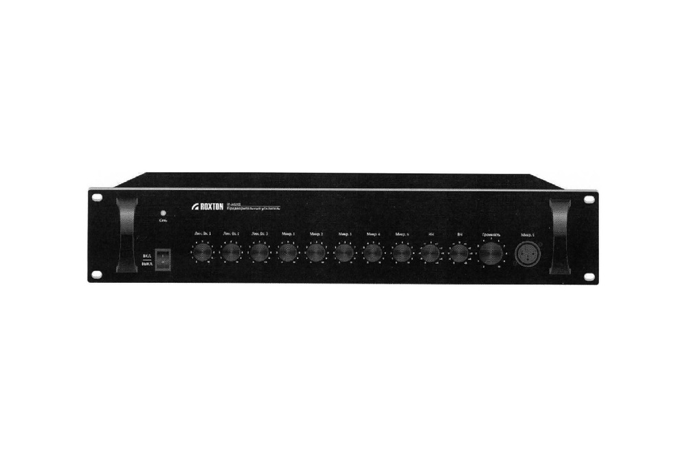 IP-A6201 - Предварительный yсилитель, 19", 1U, 220Вт