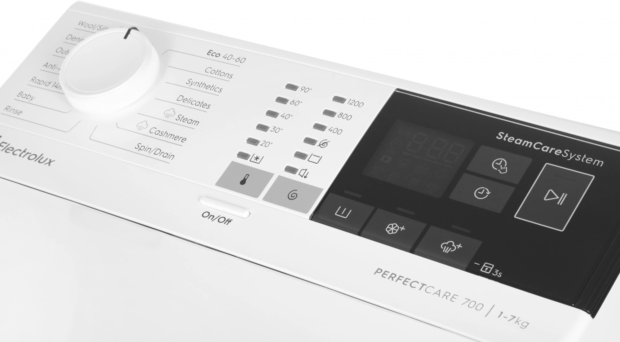 Стиральная машина Electrolux EW7T4272E пан.англ. класс: A загр.вертикальная макс.:7кг белый