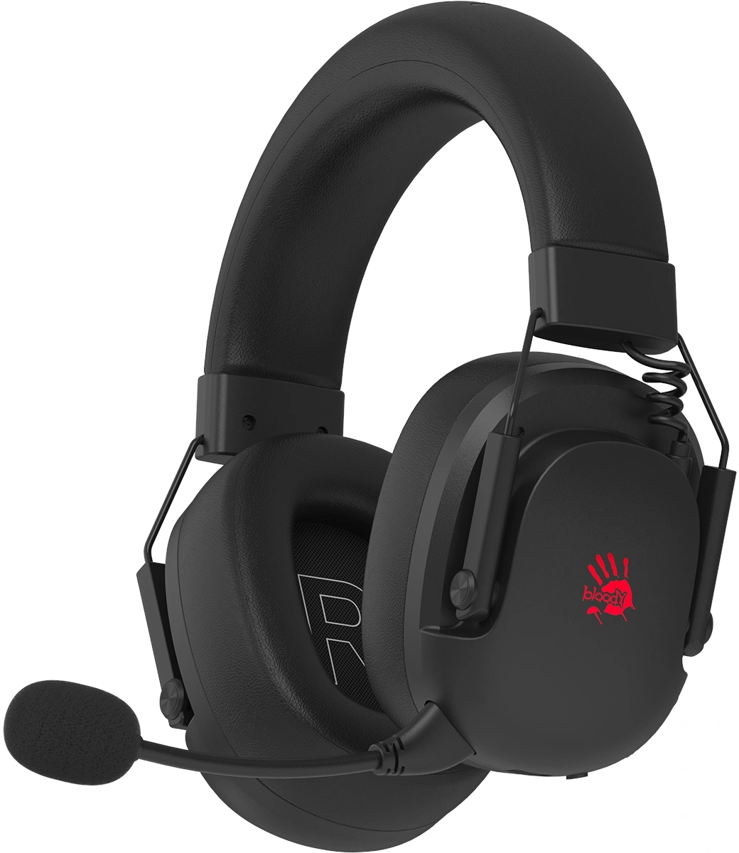 Наушники с микрофоном A4Tech Bloody GR585 черный мониторные BT/Radio/3.5mm оголовье