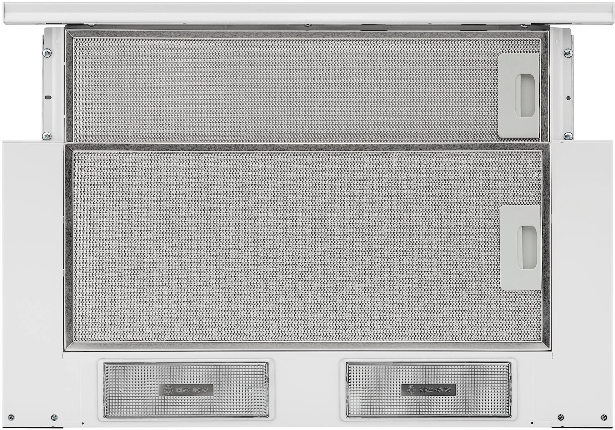 Вытяжка встраиваемая Krona Kamilla ECO 600 W белый управление: кнопочное (1 мотор)