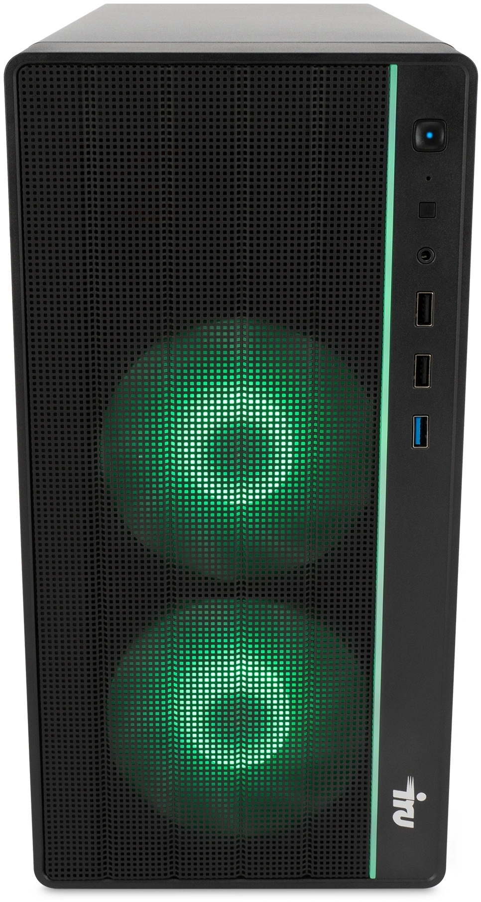 ПК IRU Tactio 310H6SEA MT i5 12400F (2.5) 16Gb SSD512Gb RTX3050 6Gb FreeDOS GbitEth 500W черный (RUS) (2113794)