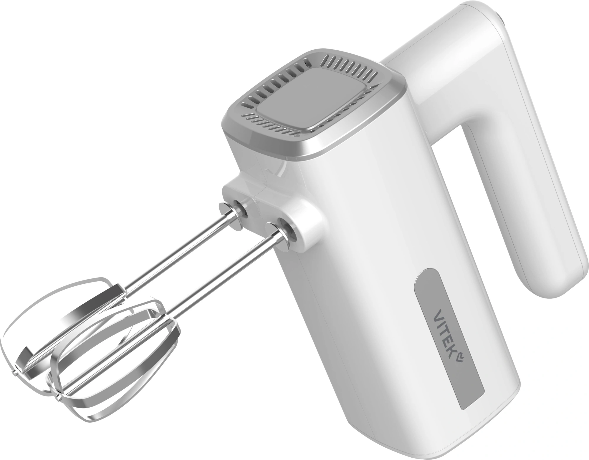 Миксер ручной Vitek VT-HM5005 800Вт белый/серебристый