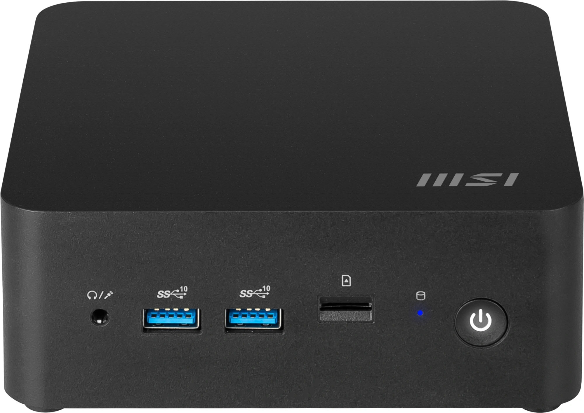 Неттоп MSI Cubi NUC 1M-043XRU Core 7 150U (1.8) 16Gb SSD512Gb Graphics CR без ОС 2xGbitEth WiFi BT 120W черный (9S6-B0B111-408)