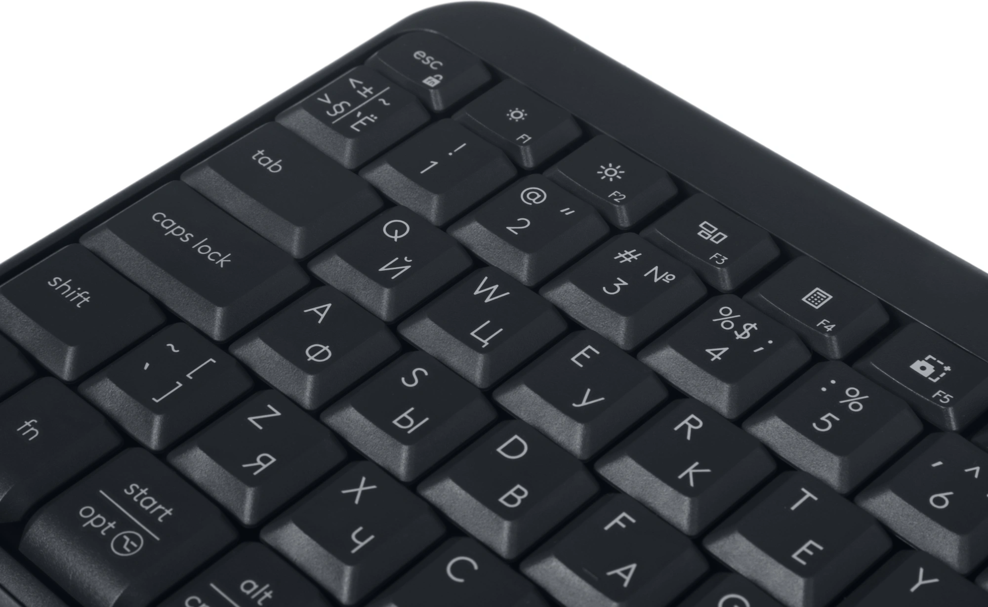 Клавиатура Logitech K250 YR0107 графитовый беспроводная BT slim (920-013452)