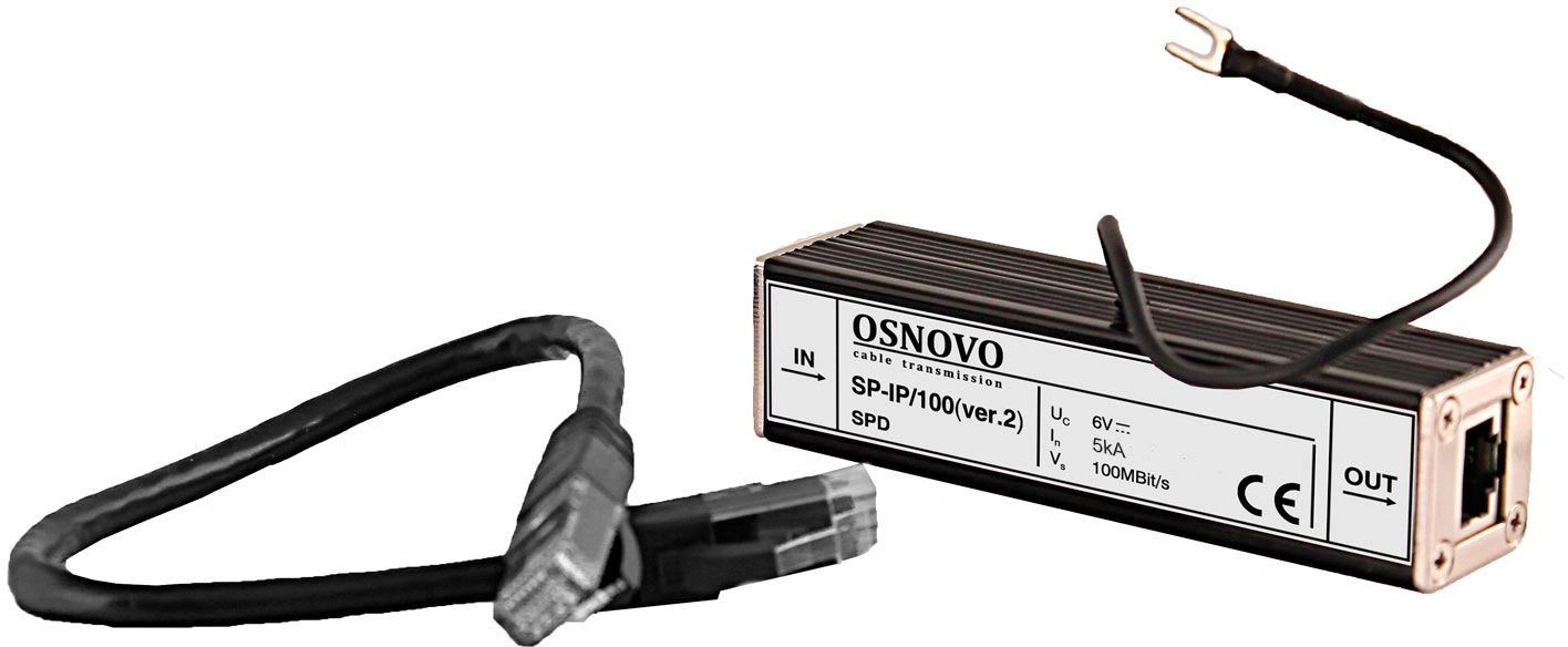 Грозозащита Osnovo SP-IP/100(ver2)