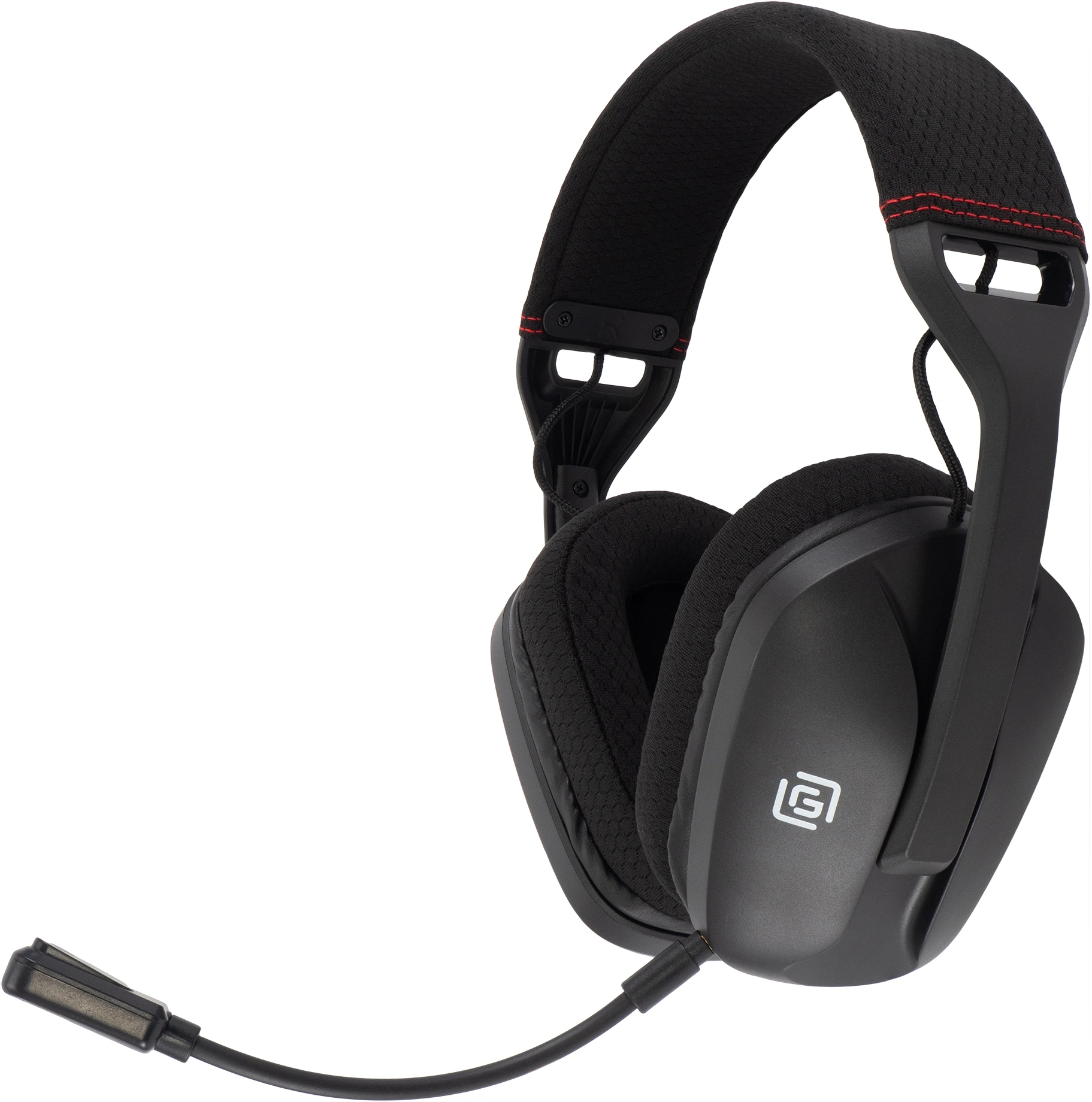 Наушники с микрофоном Оклик HS-L750G черный 1.5м накладные BT оголовье (2007557)