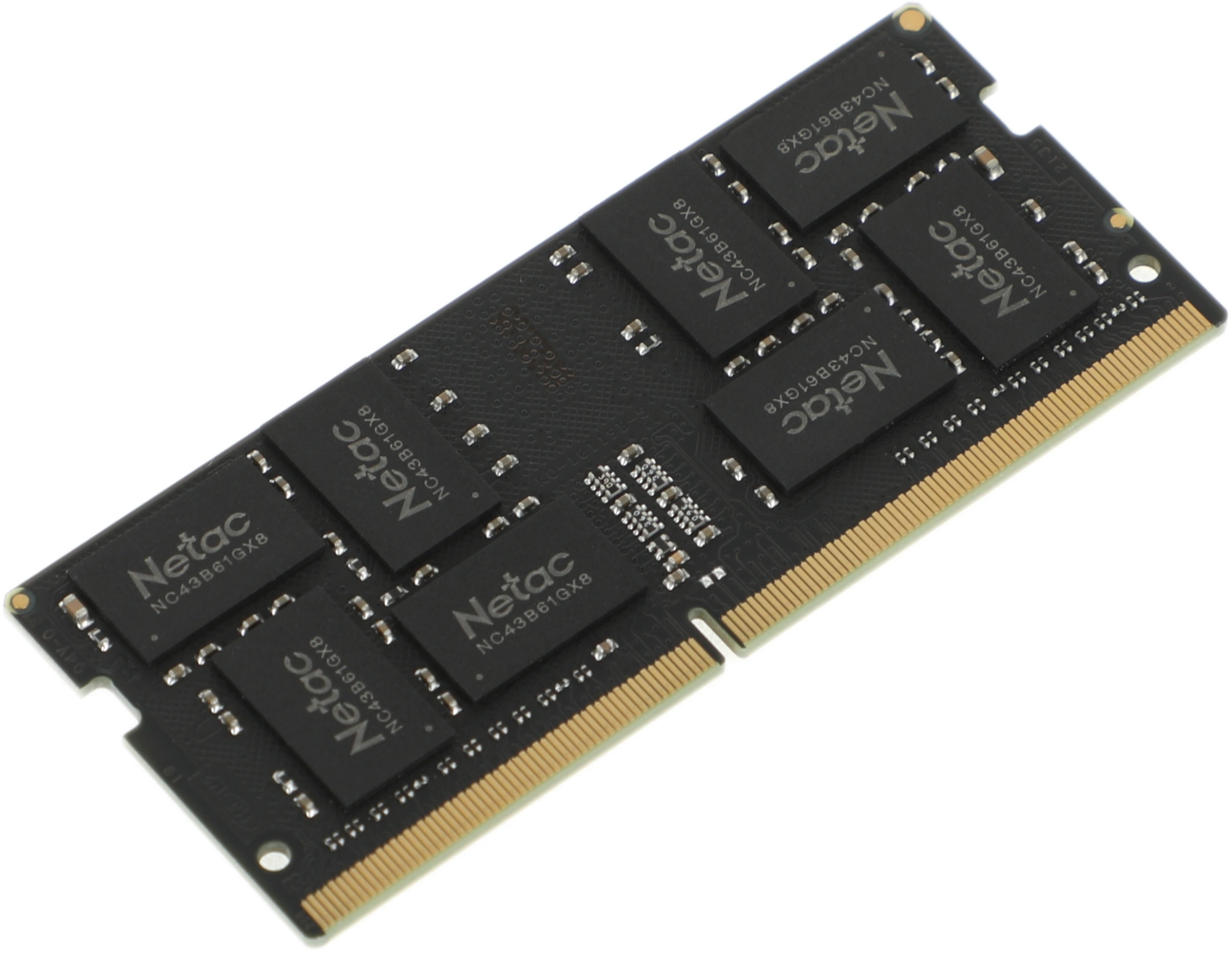 Память DDR4 16Gb 2666MHz Netac NTBSD4N26SP-16 Basic RTL PC4-21300 CL19 SO-DIMM 260-pin 1.2В single rank Ret
