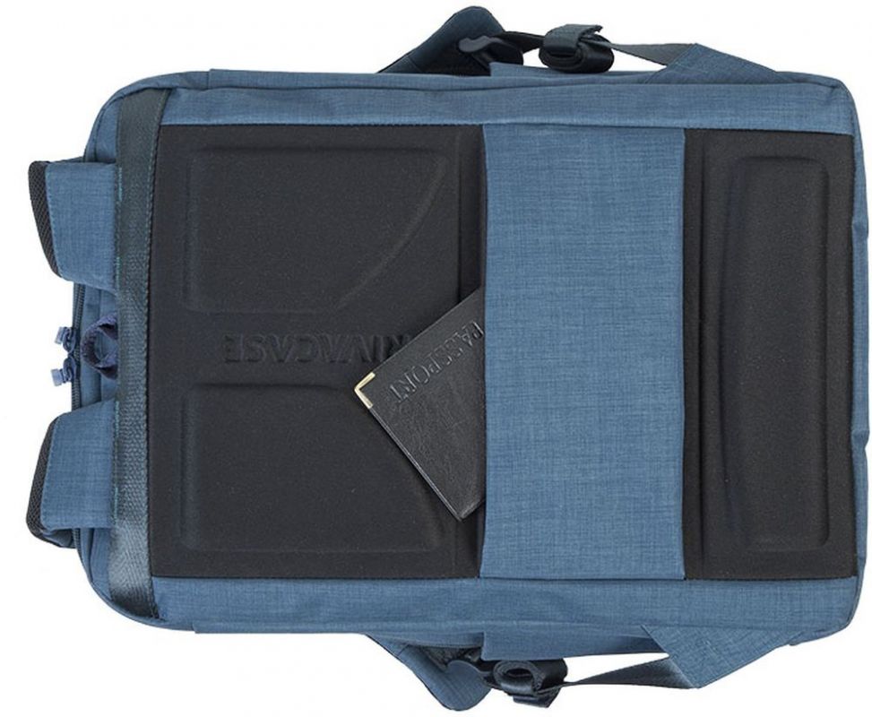 Рюкзак для ноутбука 17.3" Riva 8365 синий полиэстер женский дизайн (8365 BLUE)