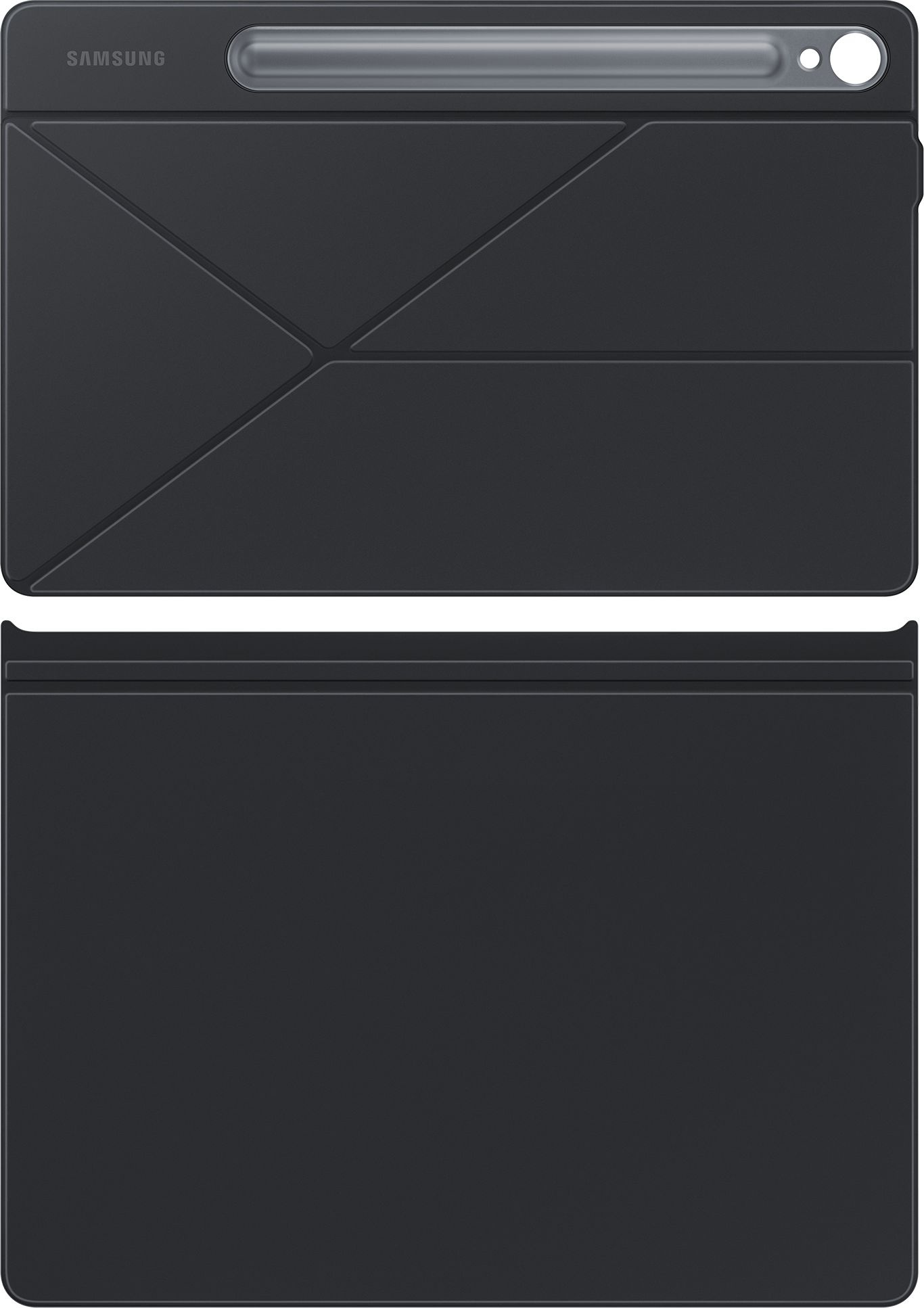 Чехол Samsung для Samsung Galaxy Tab S9/S9 FE/S10 FE Smart Book Cover полиуретан черный (EF-BX710PBEGRU)