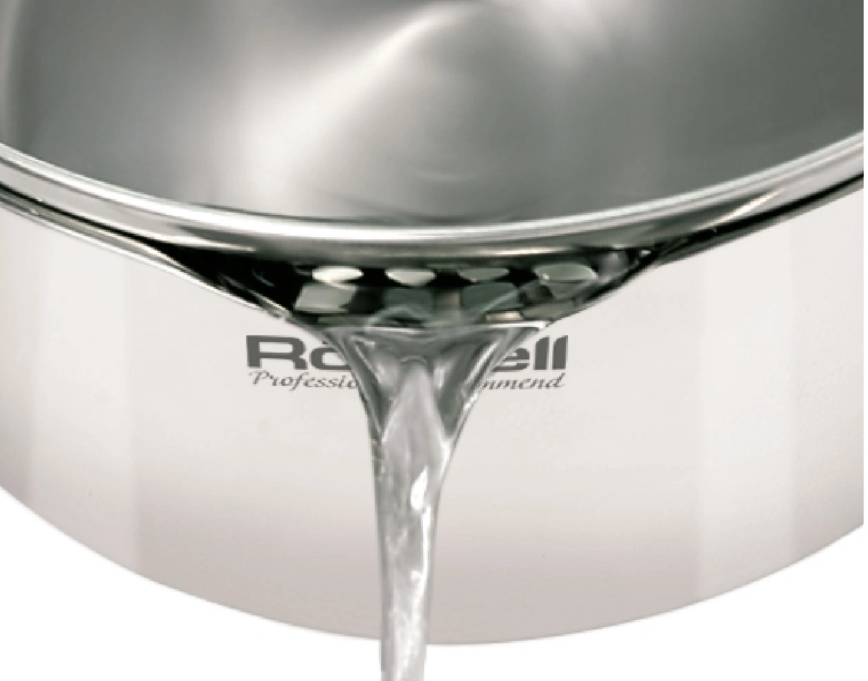 Кастрюля Rondell Flamme RDS-025 5.7л. d=24см (с крышкой) стальной