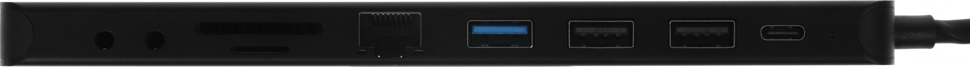 Разветвитель USB-C Origo OU3350SNPD 3порт. черный (OU3350SNPD/A1A)