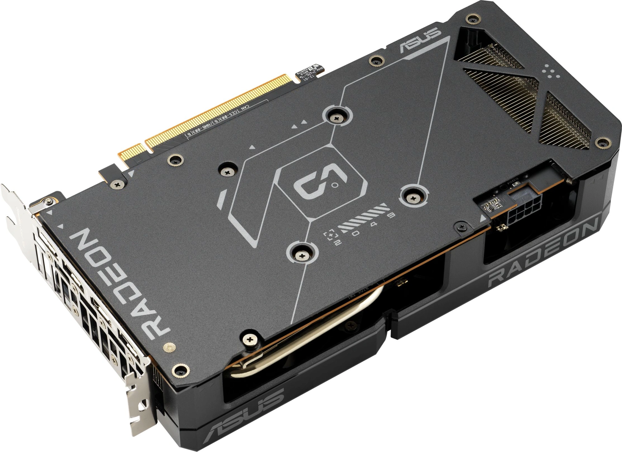 Видеокарта Asus PCI-E 4.0 DUAL-RX7600-O8G-EVO AMD Radeon RX 7600 8Gb 128bit GDDR6 2280/18000 HDMIx1 DPx3 HDCP Ret
