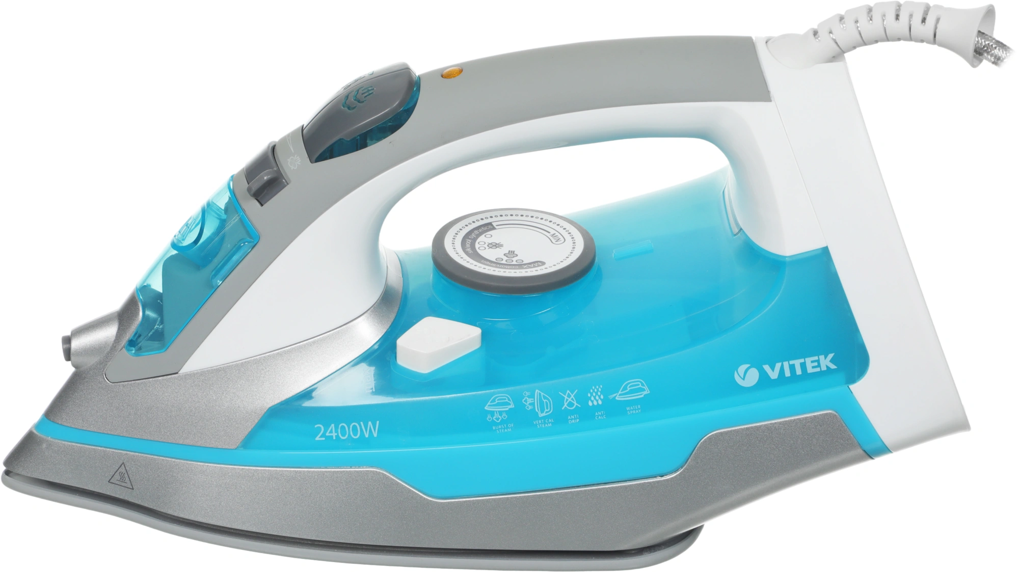 Утюг Vitek VT-1258 2400Вт белый