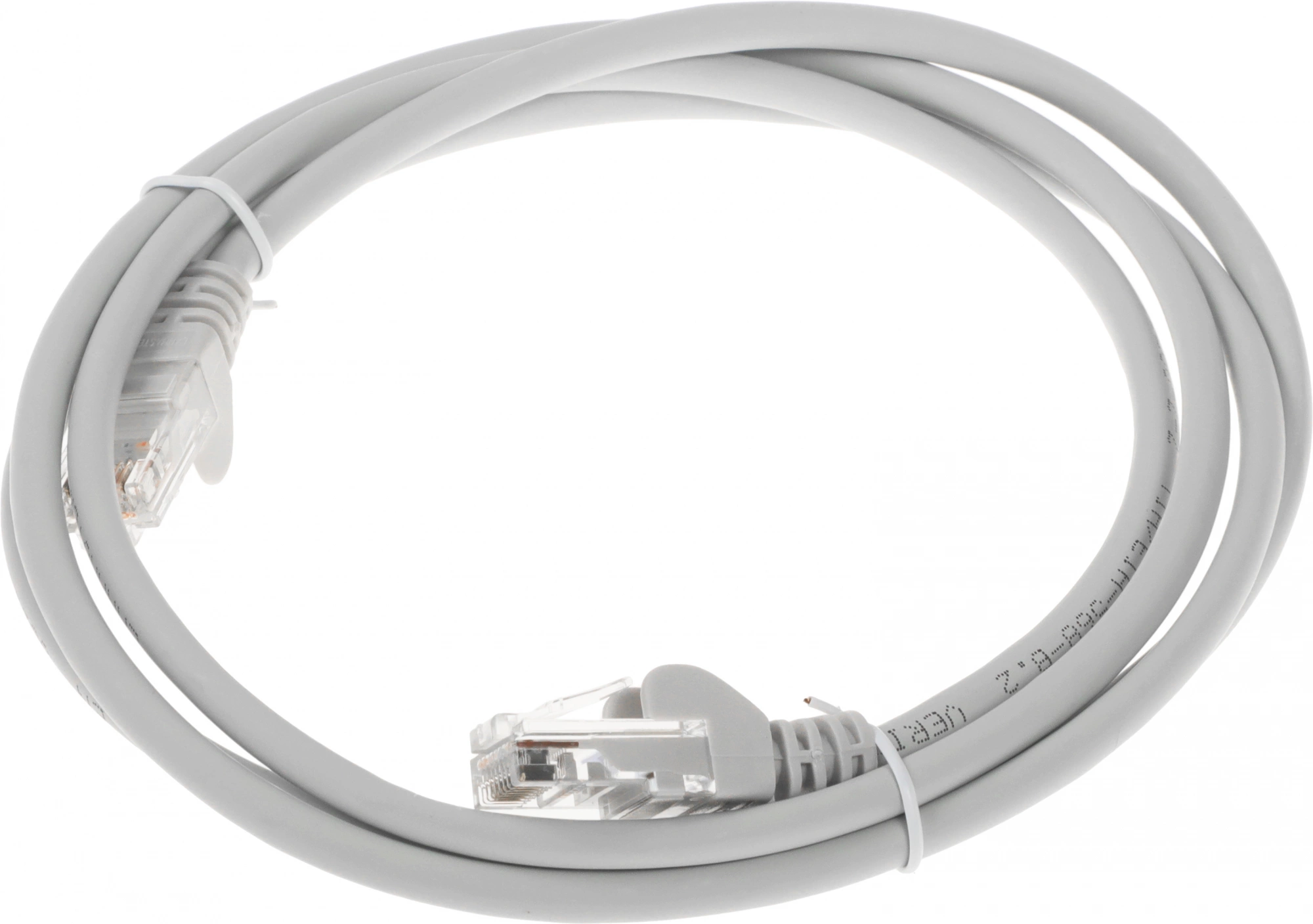 Патч-корд Lanmaster LAN-PC45/U5E-1.5-GY UTP RJ-45 вил.-вилка RJ-45 кат.5E 1.5м серый LSZH (уп.:1шт)
