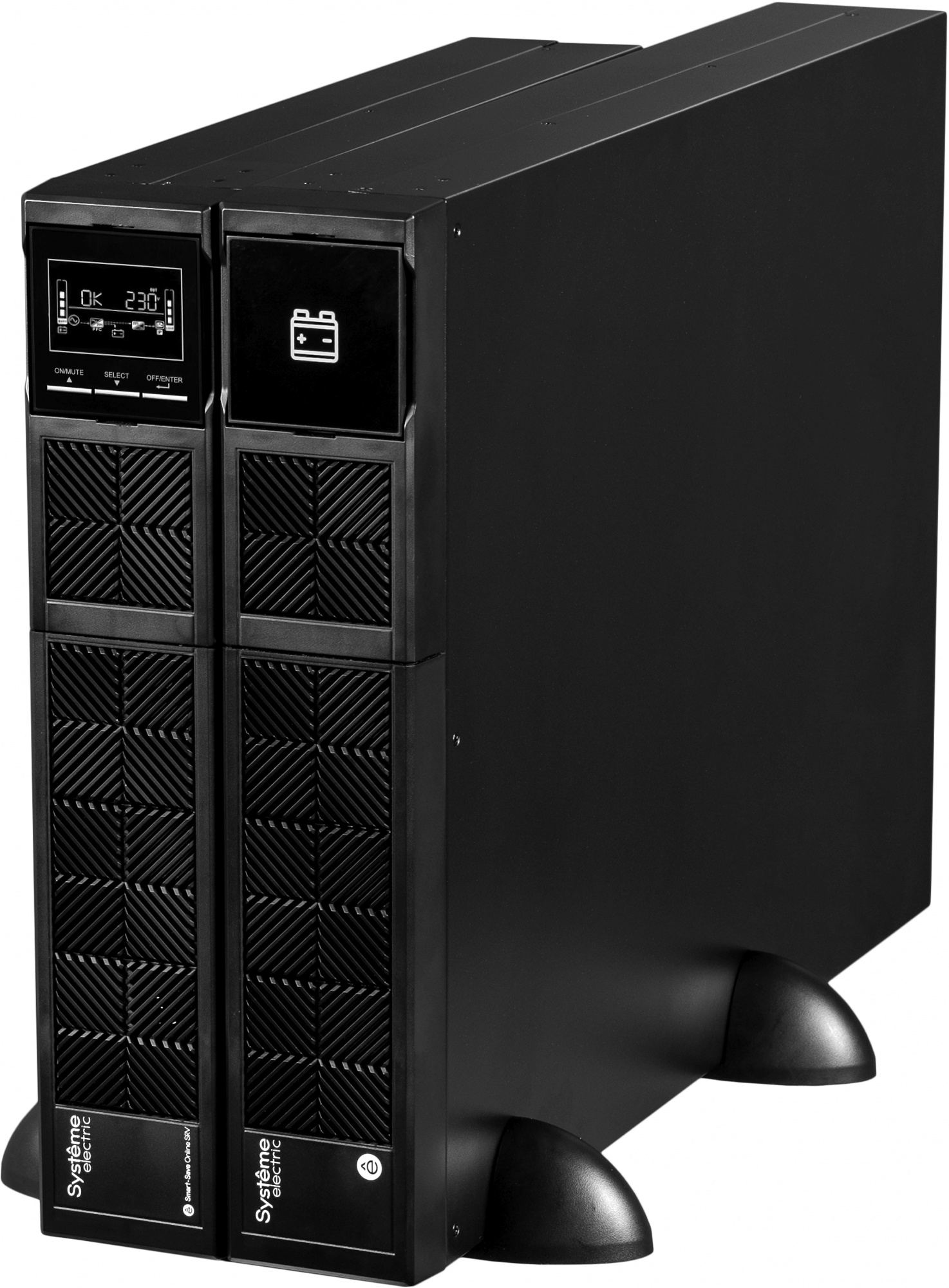 Источник бесперебойного питания Systeme Electriс SRV SRVSE1KRTXLI 900Вт 1000ВА черный