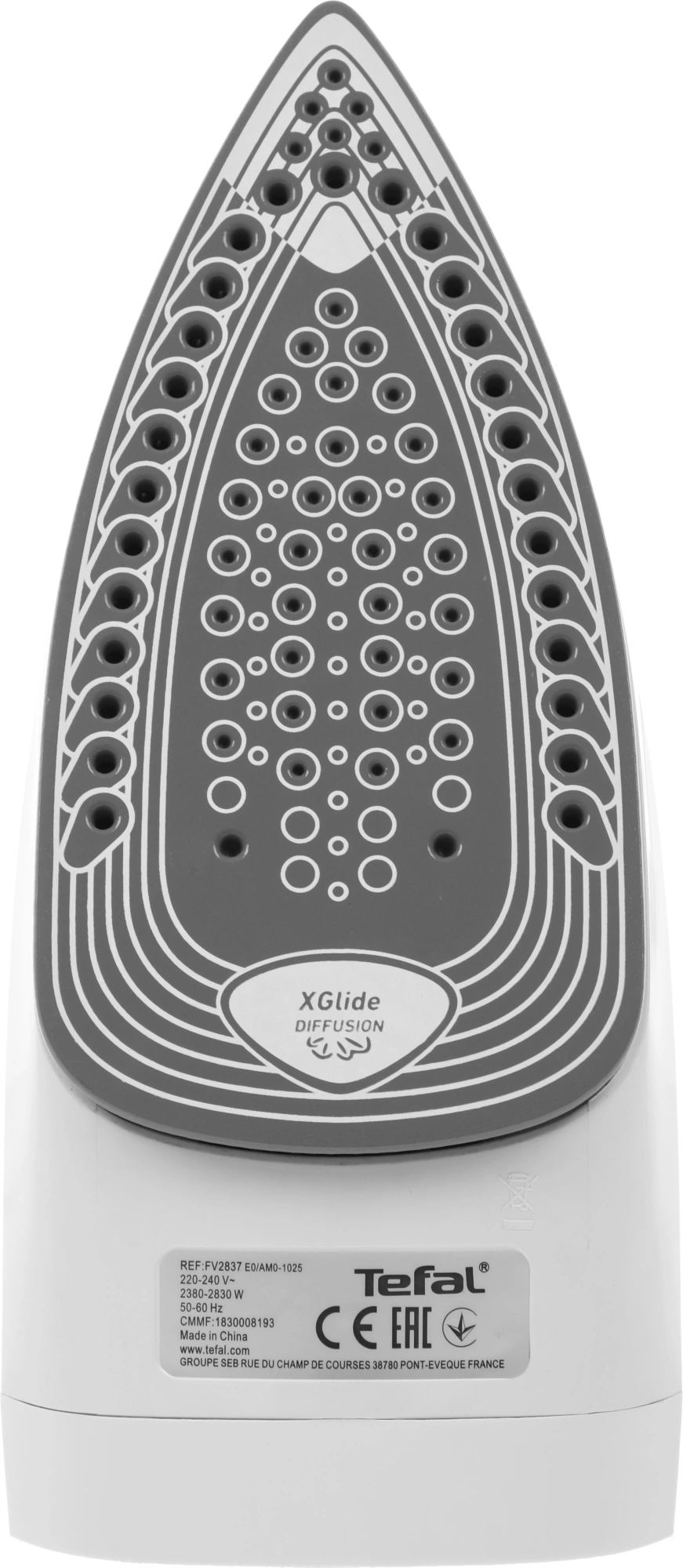 Утюг Tefal FV2837E0 2400Вт синий/белый