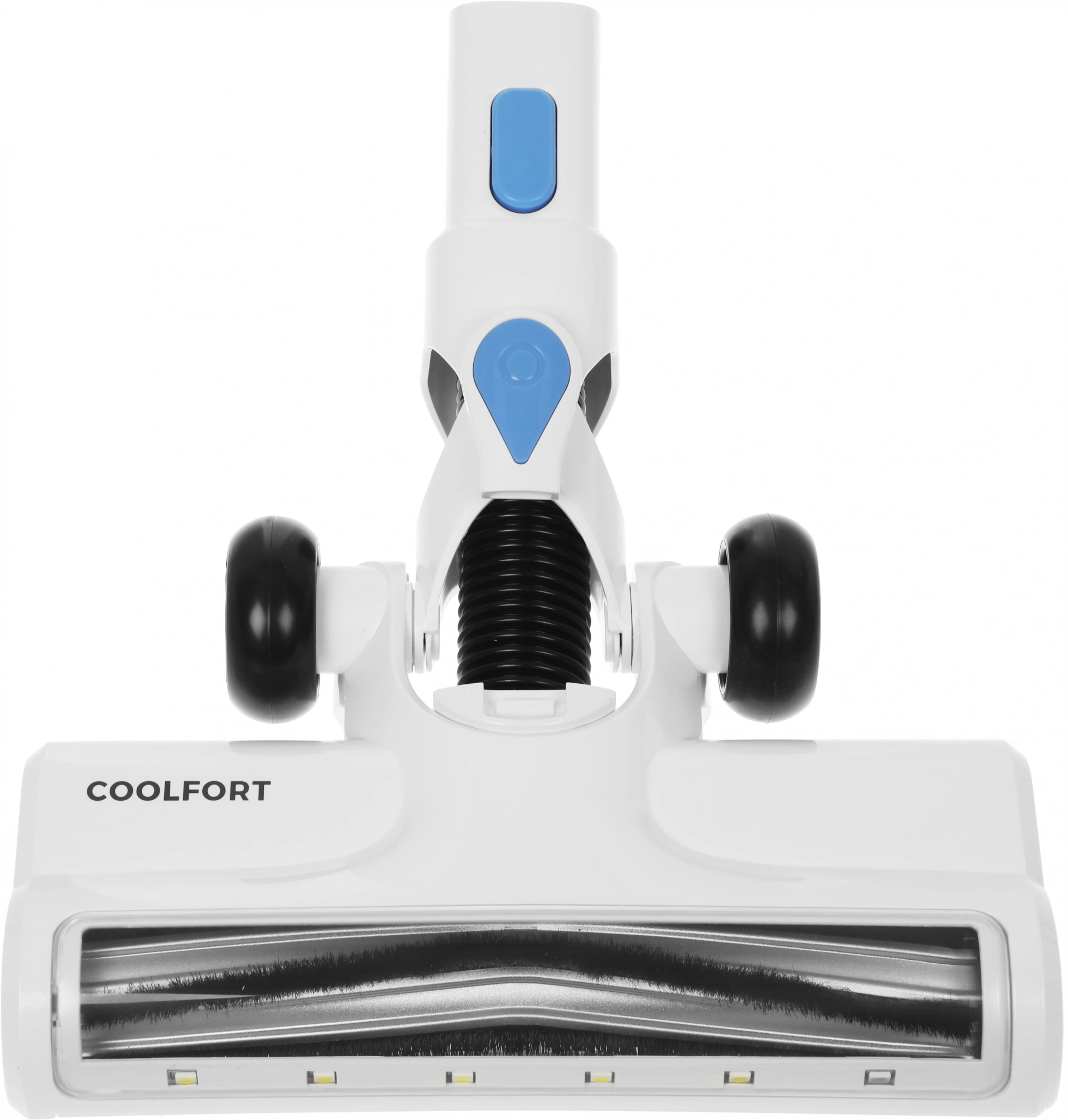 Пылесос Coolfort CF-3006 130Вт белый/голубой
