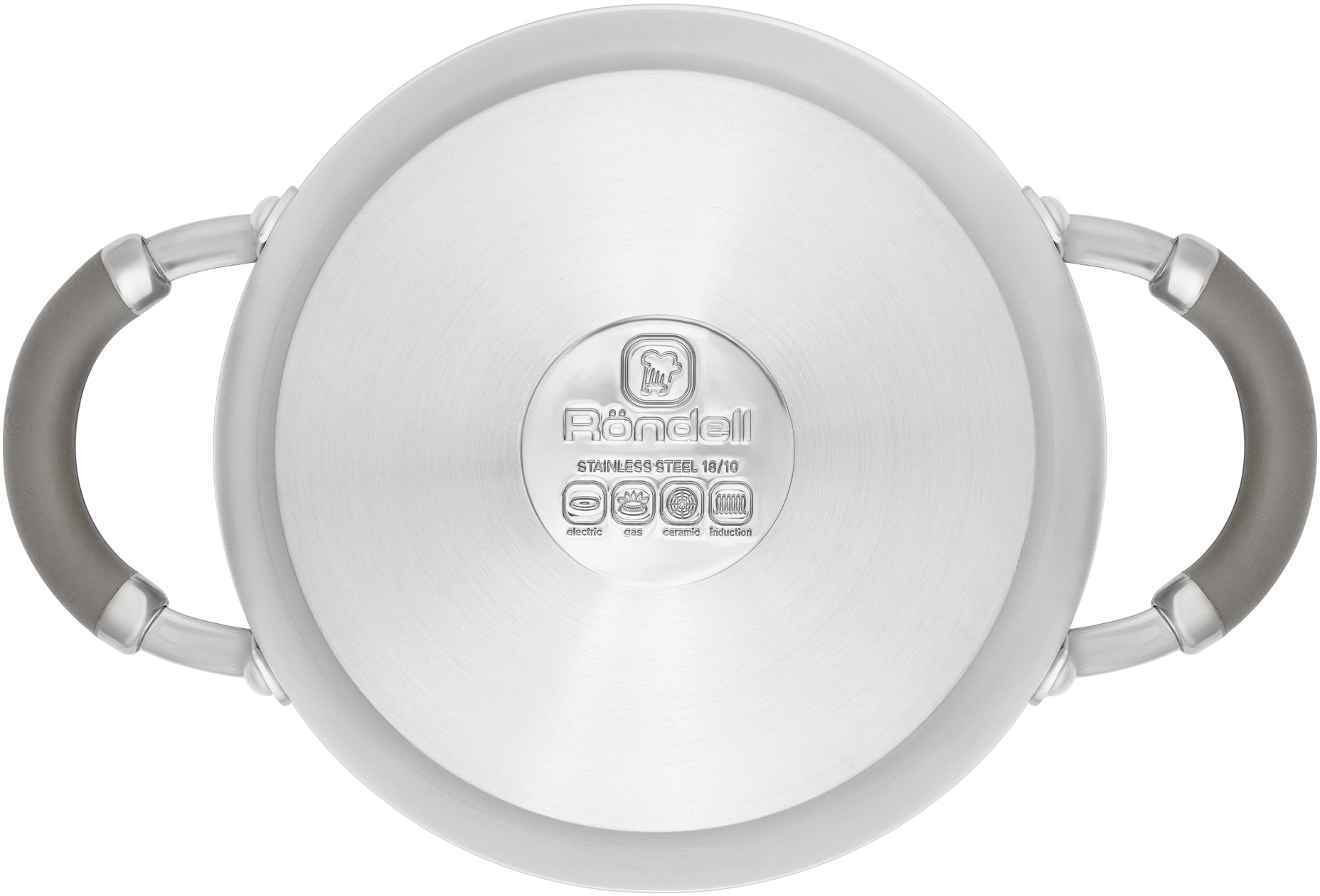 Кастрюля Rondell Balance RDS-755 5л. d=24см (с крышкой) стальной