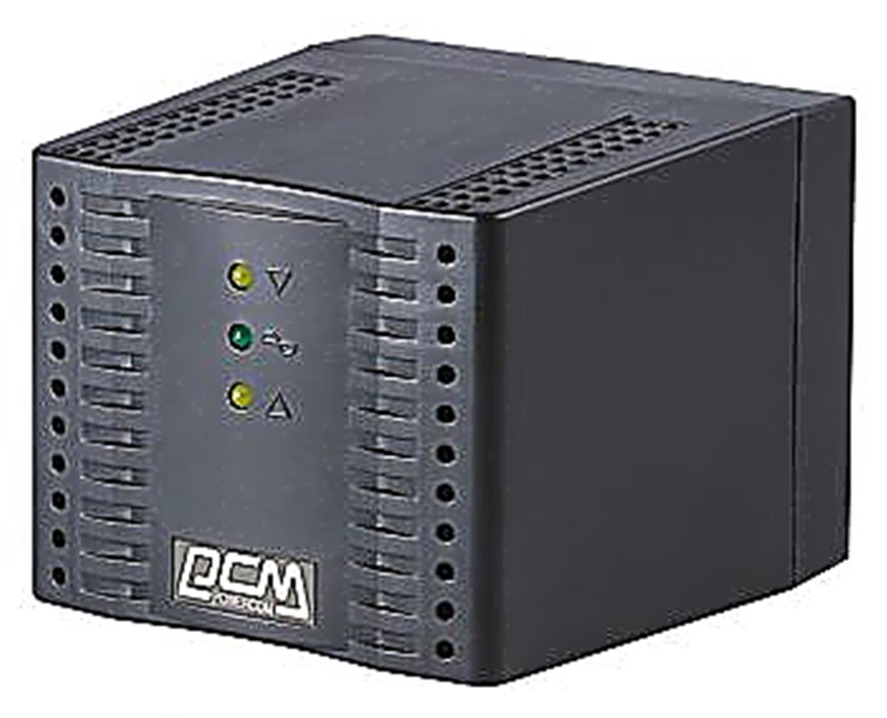 Стабилизатор напряжения Powercom TCA-3000 Black; 1500Вт, 3000ВА, (арт.: 304917)