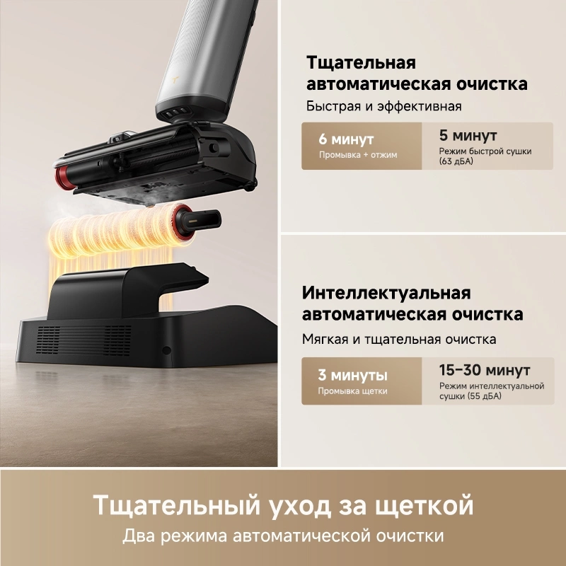 Пылесос моющий Trouver X4 Pro 450Вт черный