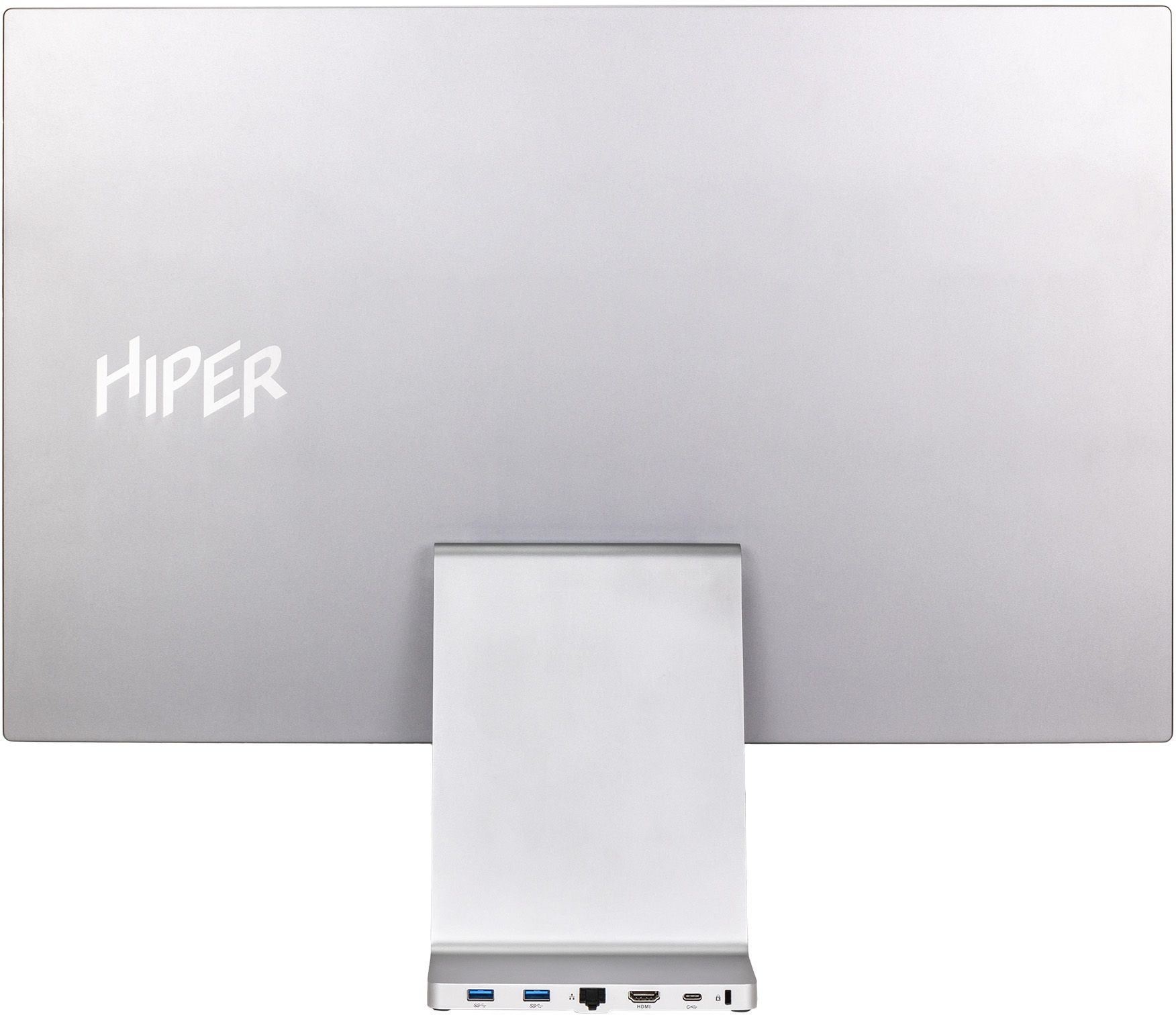 Моноблок Hiper ExpertCenter ED27 27" Full HD i5 1240P (1.7) 8Gb SSD512Gb Iris Xe CR без ОС GbitEth WiFi BT 100W клавиатура мышь Cam серый 1920x1080