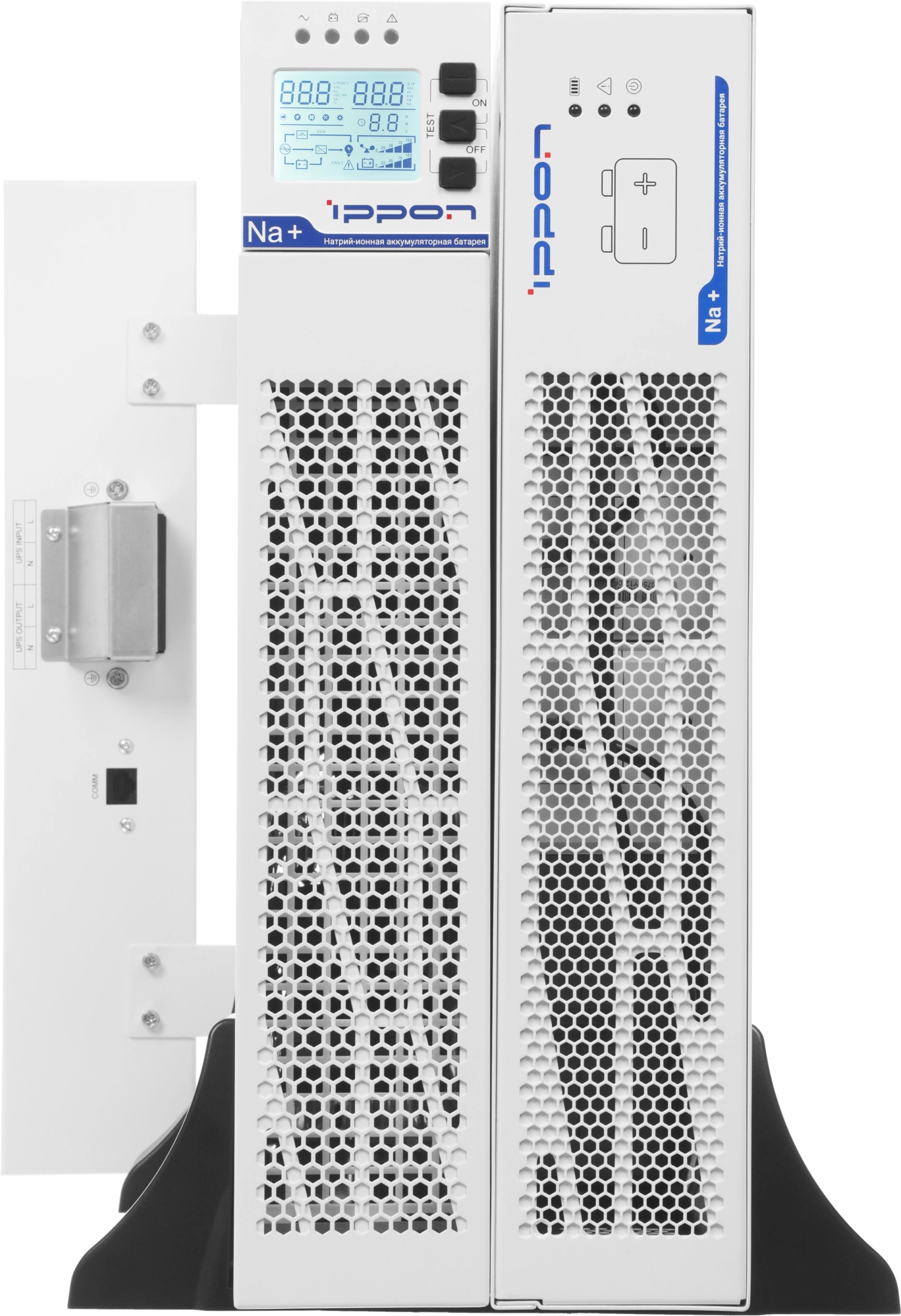 Источник бесперебойного питания Ippon Na+ II RTA 6K 6000Вт 6000ВА белый