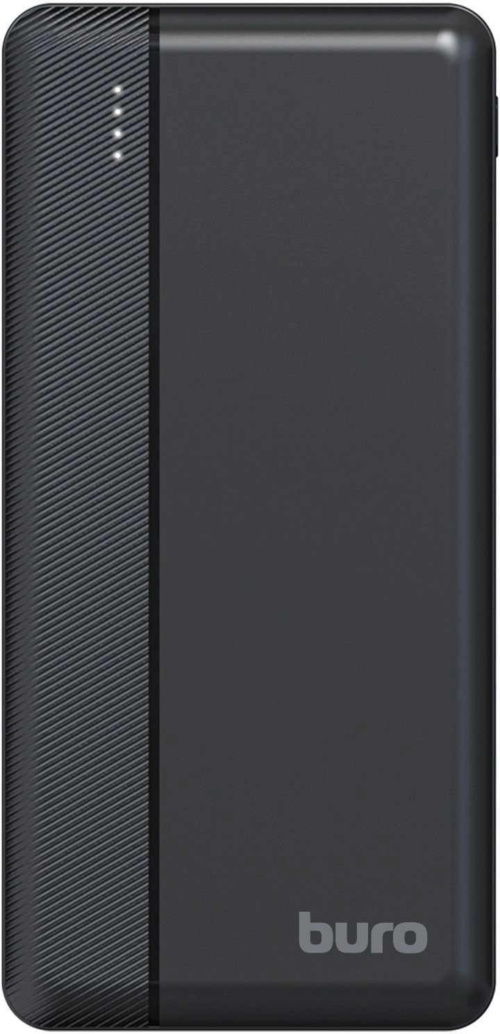 Мобильный аккумулятор Buro BP10A 10000mAh 10W 2A 2xUSB-A/USB-C черный (BP10A10PBK)