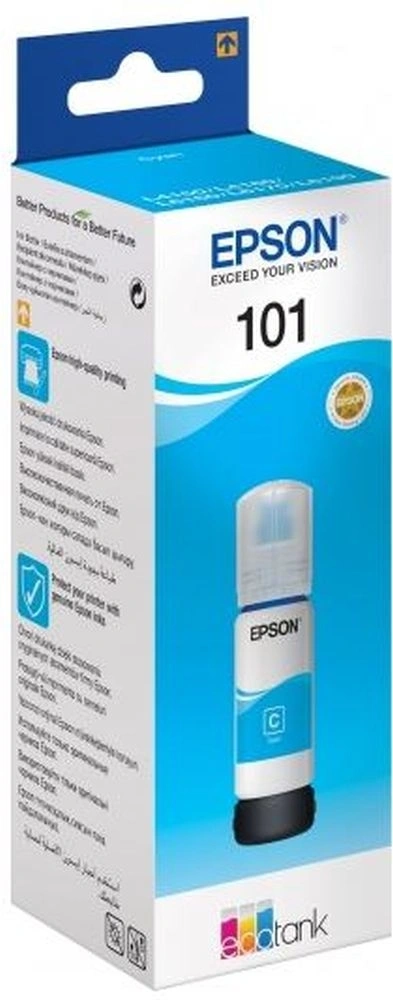 Чернила Epson 101 C13T03V24A голубой 70мл для Epson L4150/L4160/L6160/L6170
