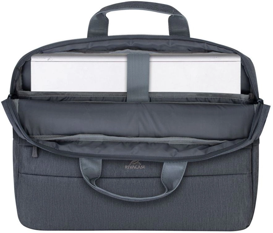 Сумка для ноутбука 15.6" Riva 7532 темно-серый полиэстер (7532 DARK GREY)