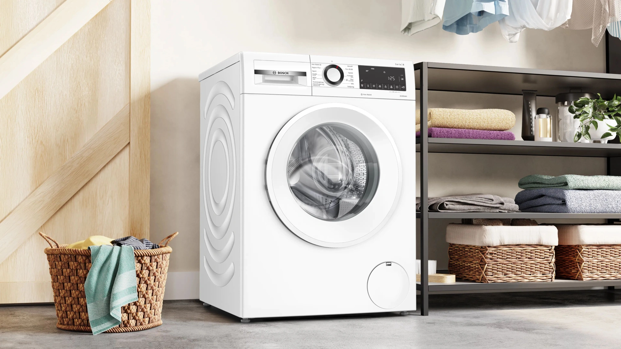 Стиральная машина Bosch Serie 6 WGG242Z2SN пан.швед. класс: A загр.фронтальная макс.:9кг белый