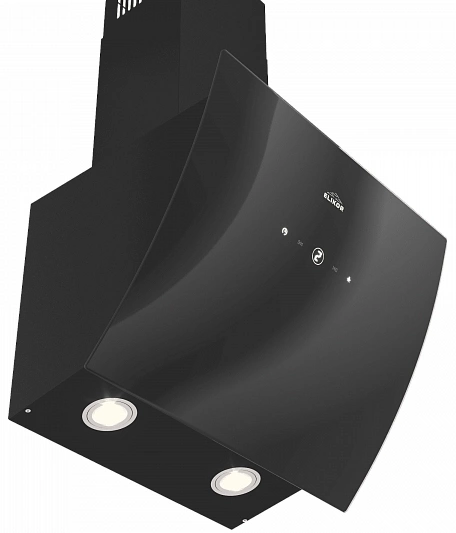 Вытяжка каминная Elikor Wave BK 50 черный управление: сенсорное (1 мотор)
