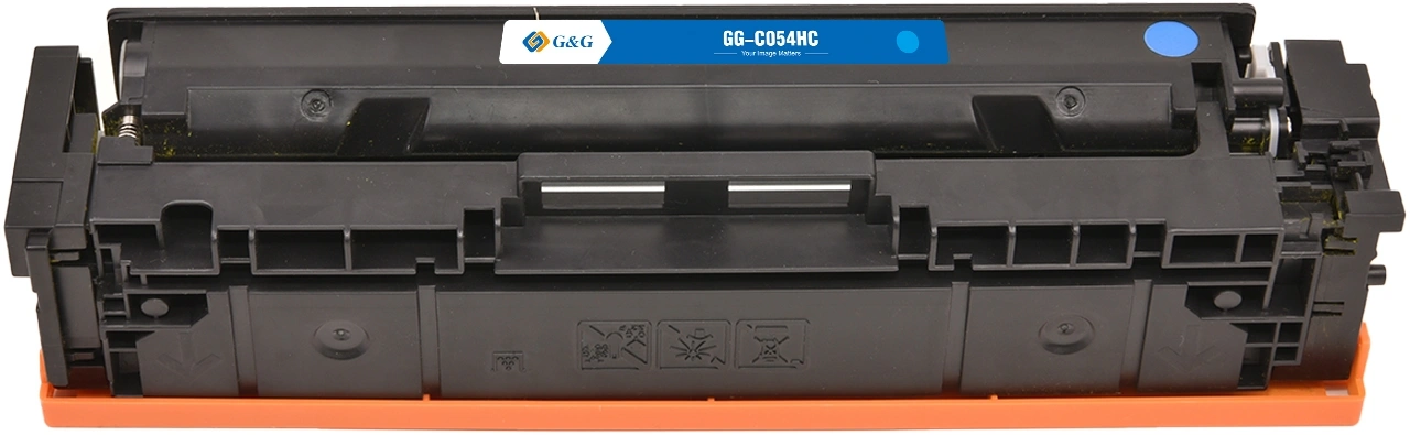 Картридж лазерный G&G GG-C054HC голубой (2300стр.) для Canon LBP621/623 MF641/643/645